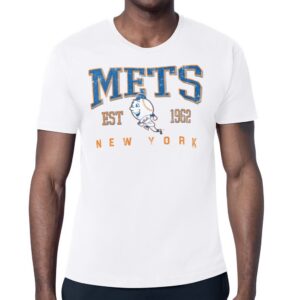 New York Mets Starter Distressed Logo T-Shirt