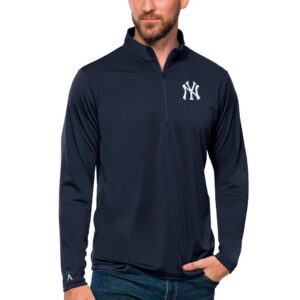 New York Yankees Antigua Tribute Quarter-Zip Pullover Top