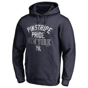 New York Yankees Hometown Collection Pinstripe Pride Pullover Hoodie