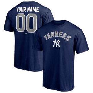 New York Yankees Personalized Team Winning Streak Name & Number T-Shirt