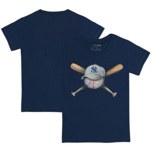 New York Yankees Tiny Turnip Youth Hat Crossbats T-Shirt