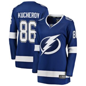 Nikita Kucherov Tampa Bay Lightning Fanatics Women's Home Breakaway Jersey