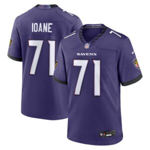 Olaivavega Ioane Baltimore Ravens Nike 2026 NFL Draft First Round Pick No. 14 Team Game Jersey