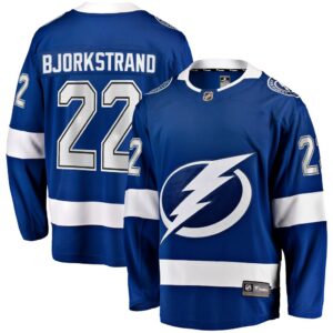 Oliver Bjorkstrand Tampa Bay Lightning Fanatics Home Breakaway Jersey