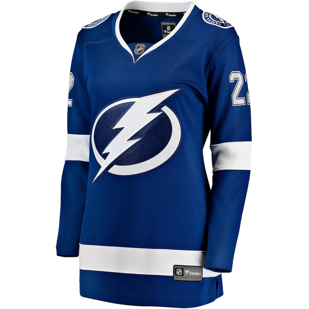 Oliver Bjorkstrand Tampa Bay Lightning Fanatics Women’s Home Breakaway Player Jersey