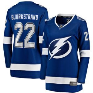 Oliver Bjorkstrand Tampa Bay Lightning Fanatics Women's Home Breakaway Player Jersey