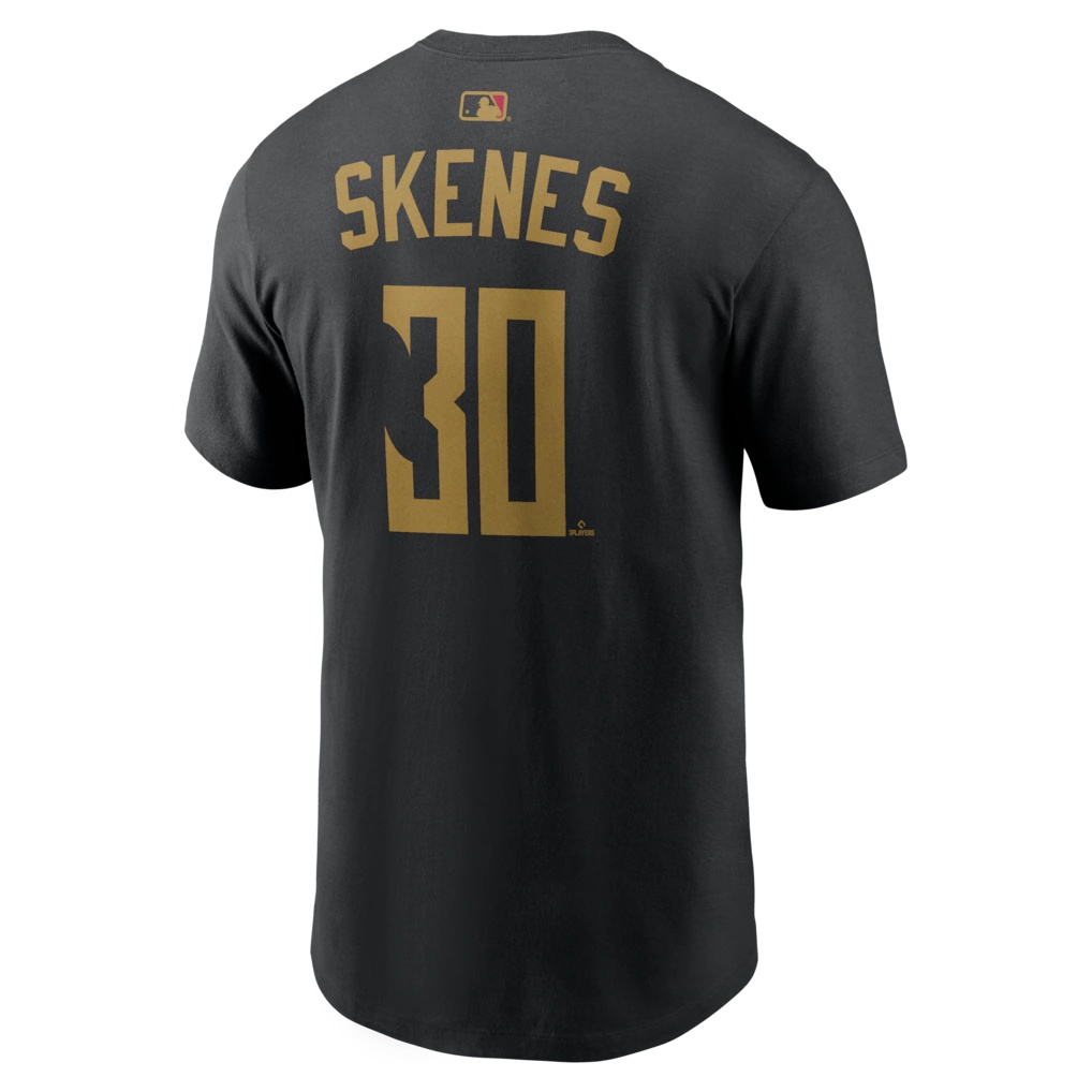 Paul Skenes Pittsburgh Pirates Nike Men’s 2026 City Connect Name & Number T-Shirt