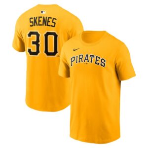 Paul Skenes Pittsburgh Pirates Nike Name & Number T-Shirt