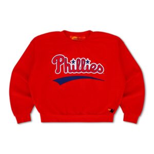 Philadelphia Phillies Aviator Nation x MLB Unisex Relaxed Tri-Blend Sweatshirt