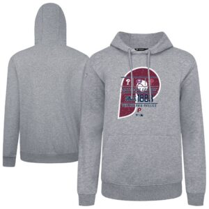 Philadelphia Phillies Levelwear Distressed Podium Acumen Pullover Hoodie
