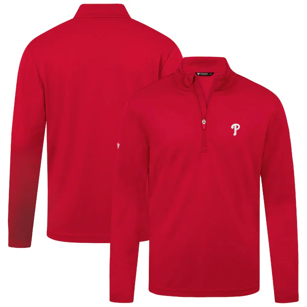 Philadelphia Phillies Levelwear Heron Insignia 2.0 Quarter-Zip Jacket