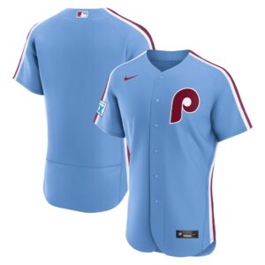 Philadelphia Phillies Nike Alternate Authentic Jersey - Light Blue