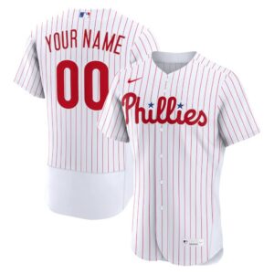 Philadelphia Phillies Nike Home Authentic Custom Jersey