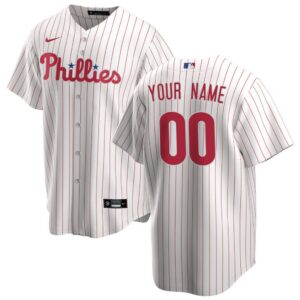 Philadelphia Phillies Nike Home Replica Custom Jersey