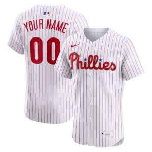 Philadelphia Phillies Nike Home Elite Custom Jersey