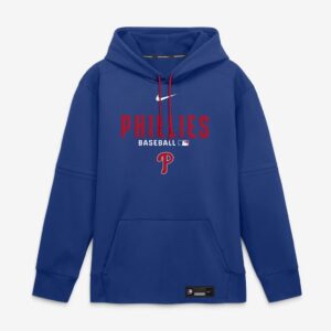 Philadelphia Phillies Nike Authentic Collection Therma-FIT Hoodie - Royal