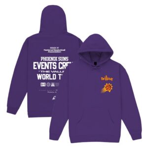 Phoenix Suns Bleacher Report x Mitchell & Ness Unisex Backstage Crew Pullover Hoodie