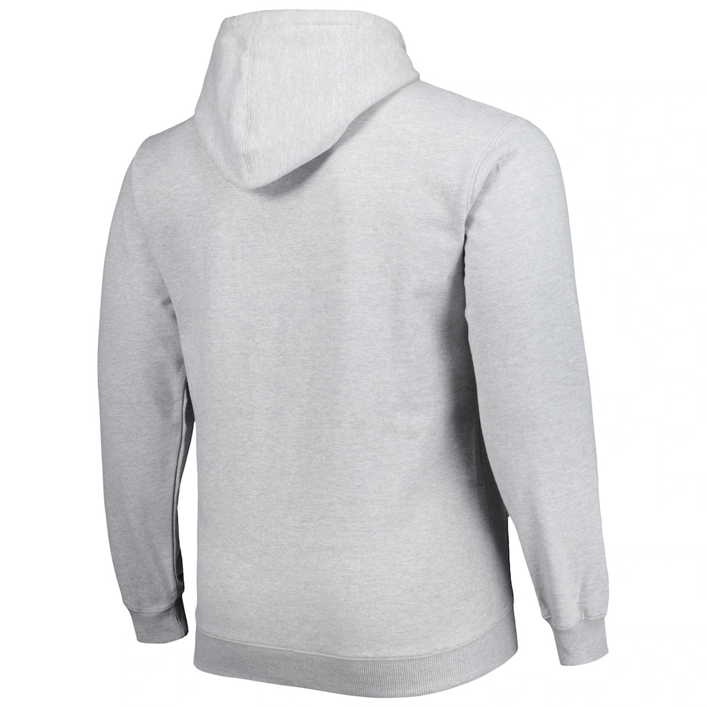 Phoenix Suns Fanatics Big & Tall Wordmark Pullover Hoodie – Heather Gray