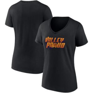 Phoenix Suns Fanatics Women's Hometown Collection Valley Proud V-Neck T-Shirt