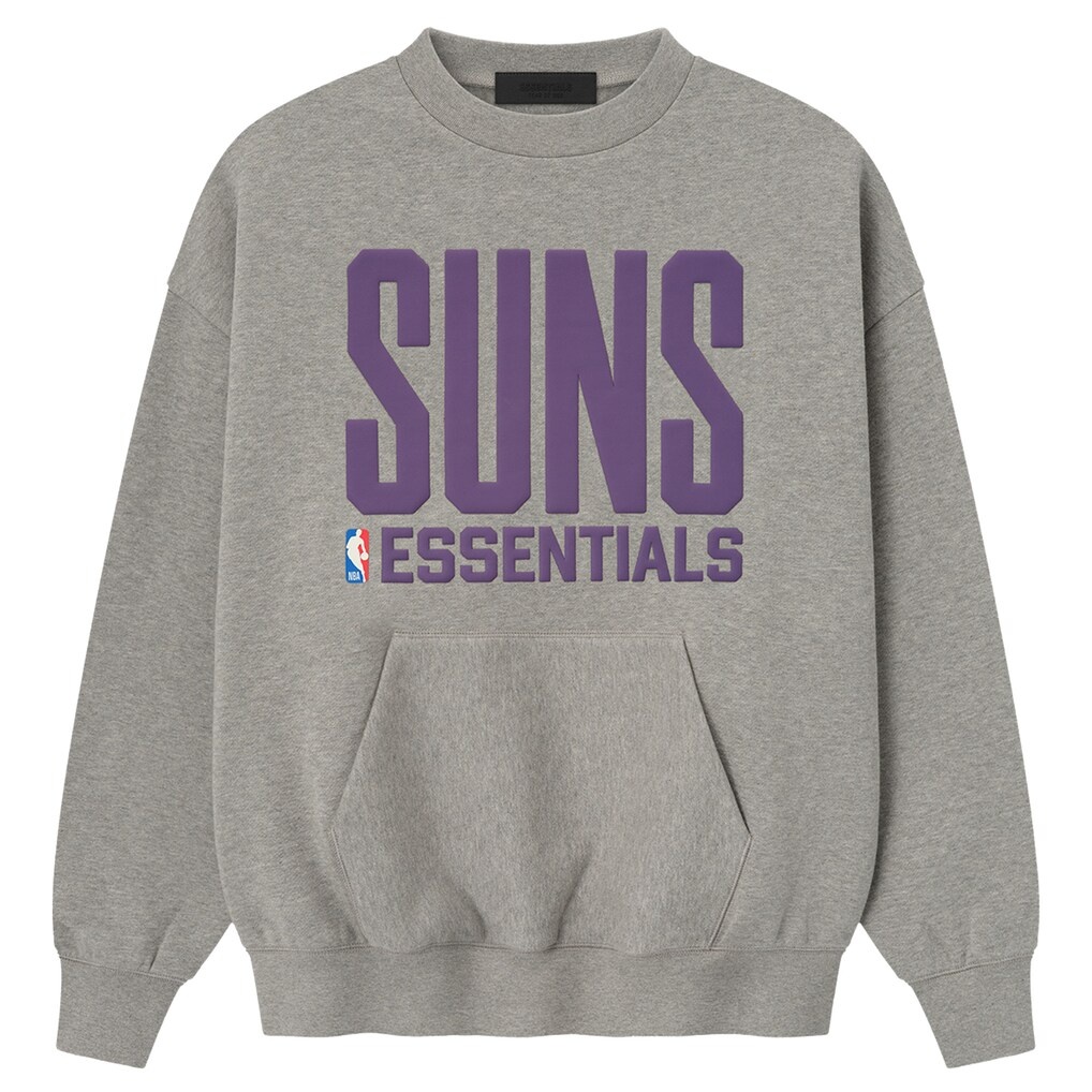 Phoenix Suns Fear of God x NBA Sport Fit Sweatshirt – Heather Gray