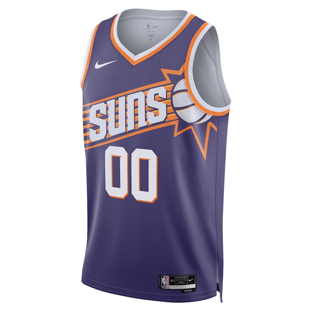 Phoenix Suns Nike Unisex Swingman Custom Jersey – White – Association Edition