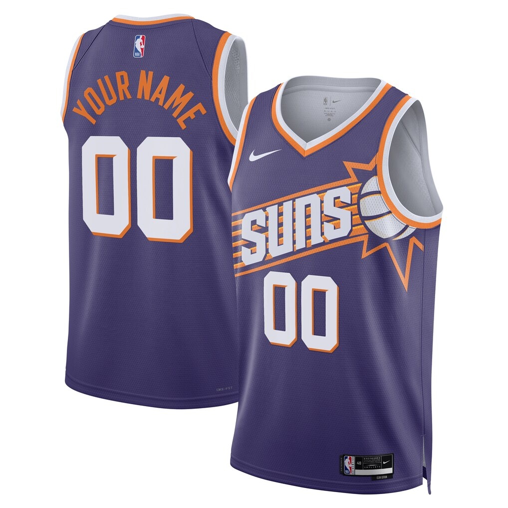 Phoenix Suns Nike Unisex Swingman Custom Jersey – White – Association Edition