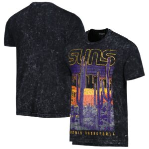 Phoenix Suns The Wild Collective Unisex Band T-Shirt - Black/Purple