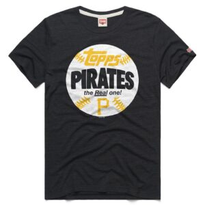 Pittsburgh Pirates Homage MLB x Topps Baseball The Real One Tri-Blend T-Shirt