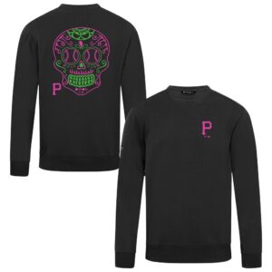 Pittsburgh Pirates Levelwear Sugar Skull Zane Sweatshirt