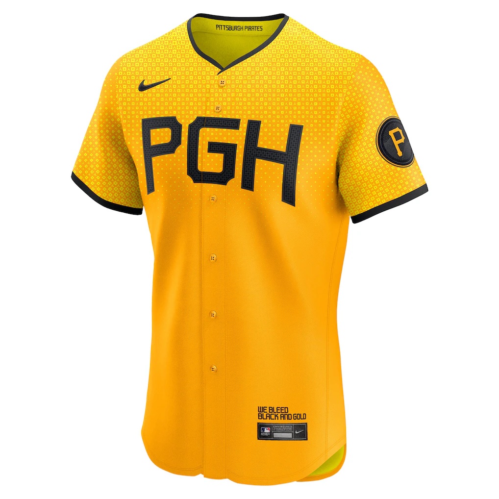 Pittsburgh Pirates Nike City Connect  Elite Jersey
