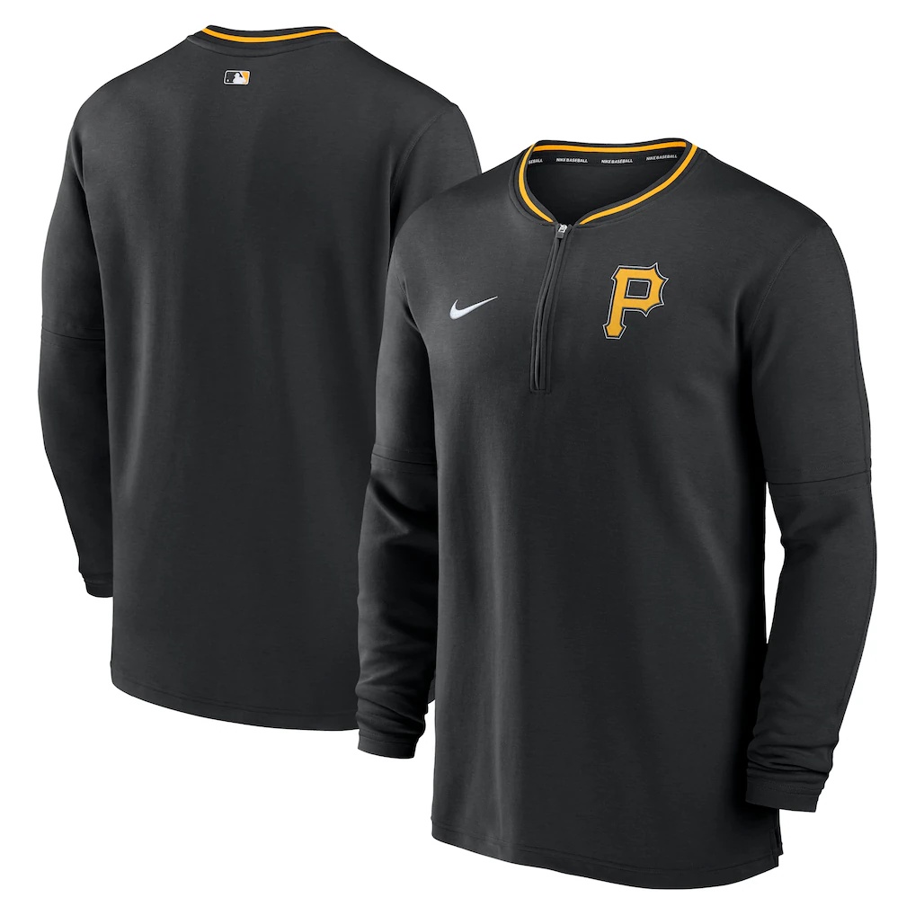 Pittsburgh Pirates Nike Authentic Collection Performance Half-Zip Top