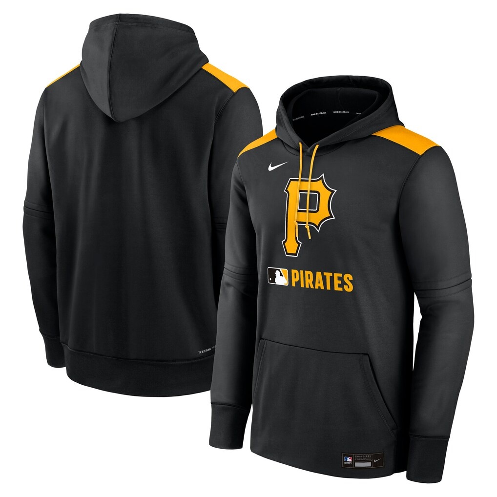 Pittsburgh Pirates Nike Authentic Collection Performance Pullover Hoodie
