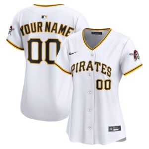 Pittsburgh Pirates Nike Women's Home Limited Custom Jersey
