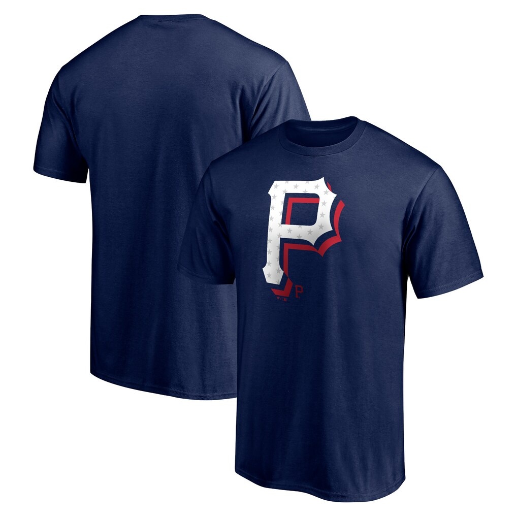 Pittsburgh Pirates Red White and Team T-Shirt