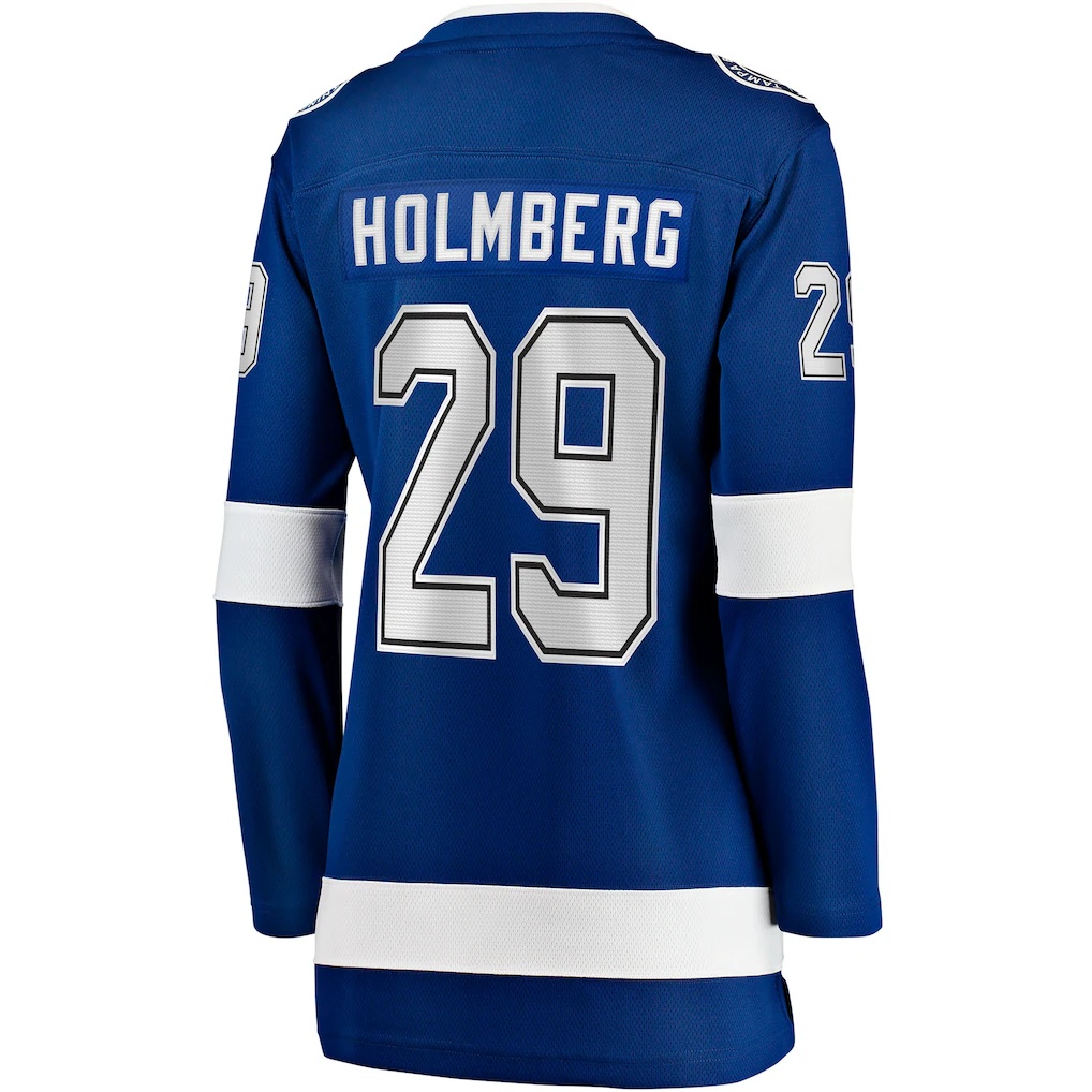 Pontus Holmberg Tampa Bay Lightning Fanatics Women’s Home Breakaway Jersey