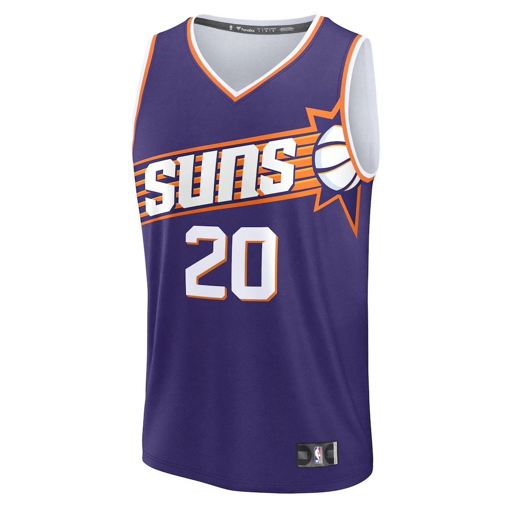 Rasheer Fleming Phoenix Suns Fanatics Fast Break Replica Jersey – Purple – Icon Edition