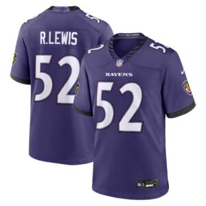 Ray Lewis Baltimore Ravens Nike Team Retired Player Game Jersey