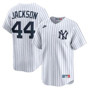 Reggie Jackson New York Yankees Nike Throwback Cooperstown Collection Limited Jersey
