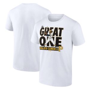 Roberto Clemente Pittsburgh Pirates Cooperstown Player T-Shirt