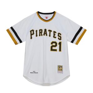 Roberto Clemente Pittsburgh Pirates Mitchell & Ness Cooperstown Collection Authentic Jersey