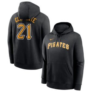 Roberto Clemente Pittsburgh Pirates Nike Player Name & Number Club Pullover Hoodie