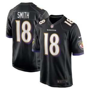 Roquan Smith Baltimore Ravens Nike Alternate Game Jersey