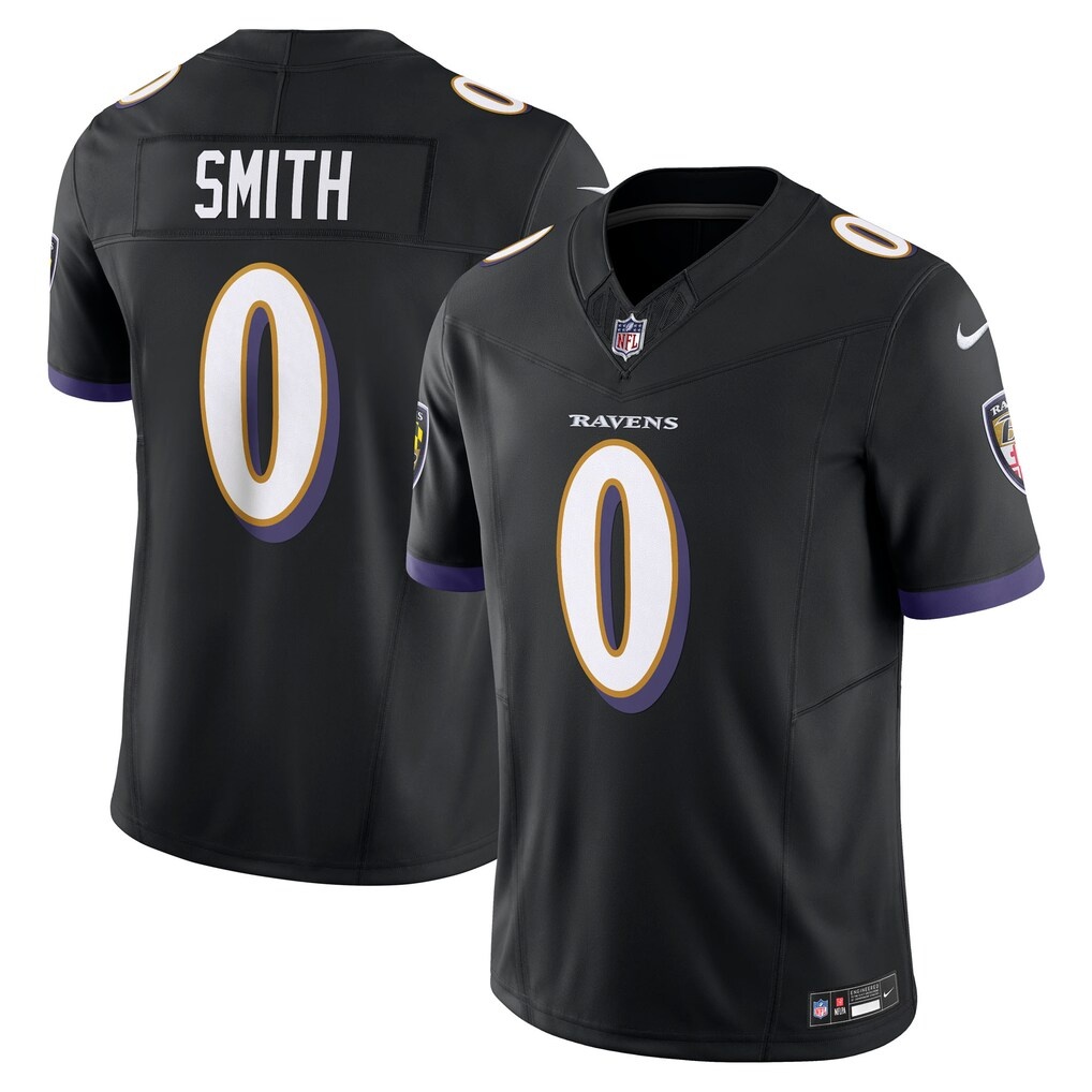Roquan Smith Baltimore Ravens Nike Alternate Vapor F.U.S.E. Limited Jersey