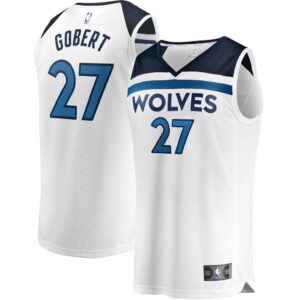Rudy Gobert Minnesota Timberwolves Fanatics Fast Break Replica Player Jersey - Association Edition