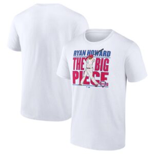 Ryan Howard Philadelphia Phillies Fanatics Cooperstown Collection Player T-Shirt