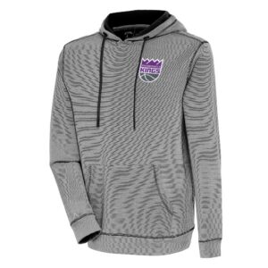Sacramento Kings Antigua Axe Bunker Tri-Blend Pullover Hoodie