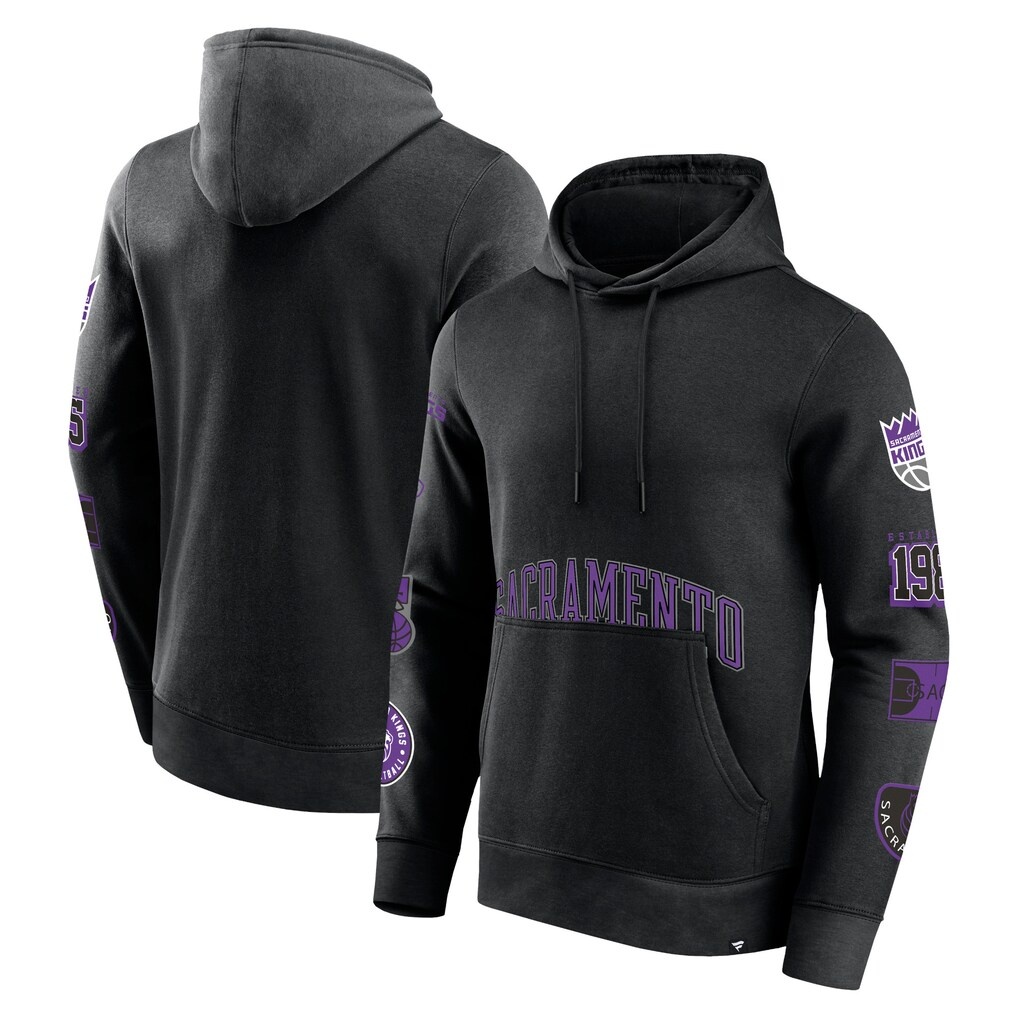 Sacramento Kings Fanatics Home Court Pullover Hoodie
