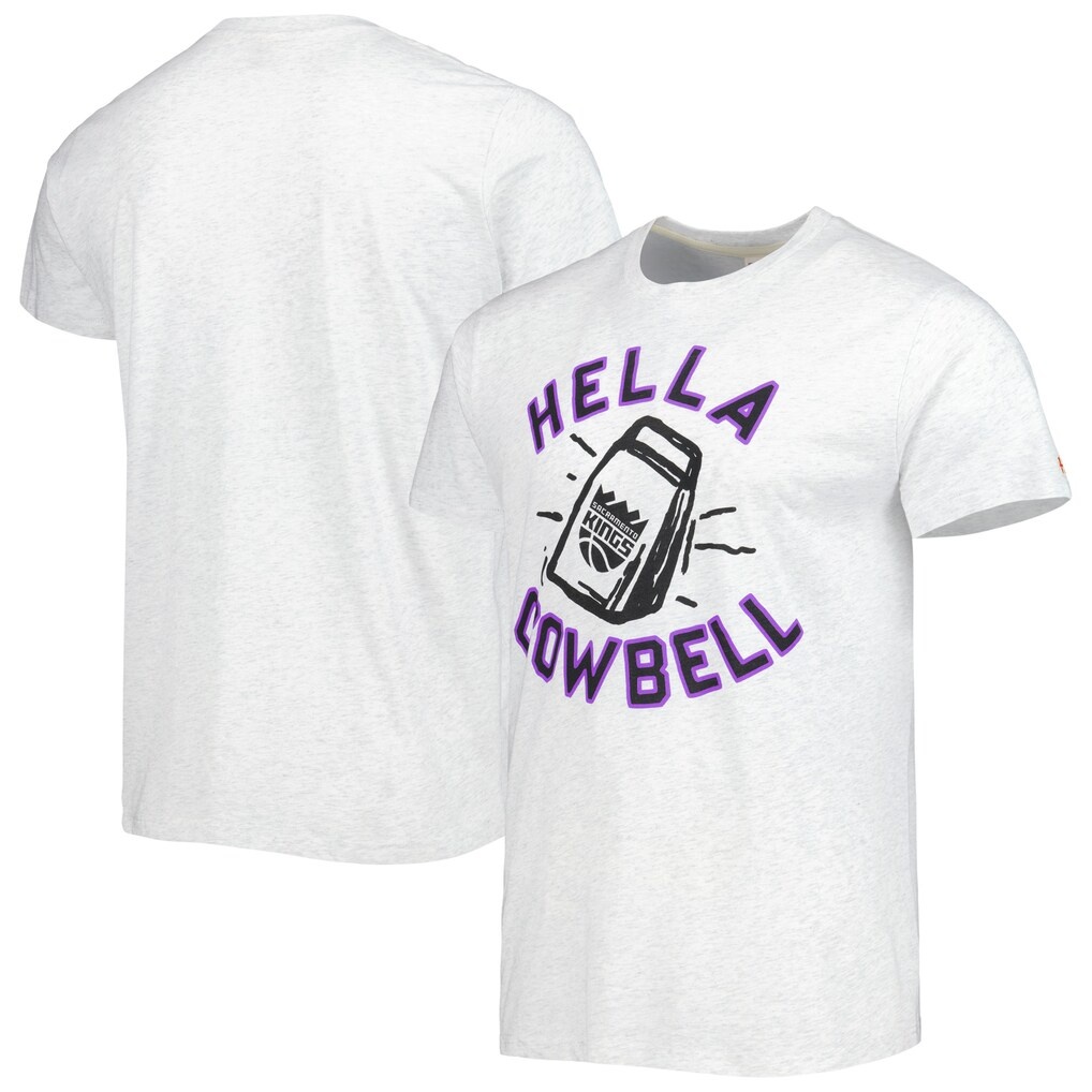 Sacramento Kings Homage Unisex Hometown Hyper Local Tri-Blend T-Shirt – Ash
