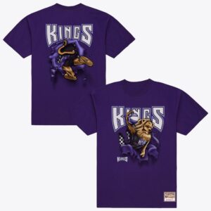 Sacramento Kings Mitchell & Ness Breakthrough T-Shirt