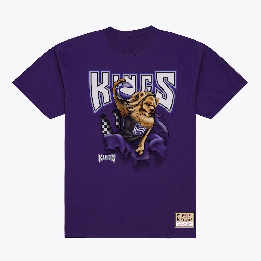 Sacramento Kings Mitchell & Ness Breakthrough T-Shirt